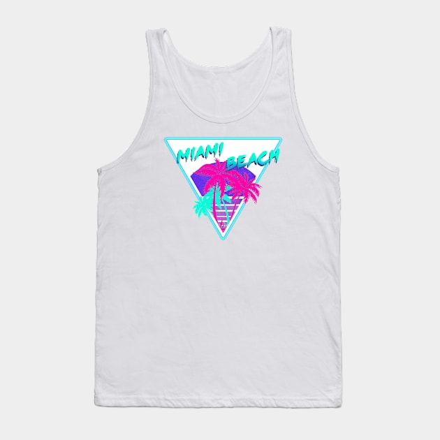 Miami Beach design Tank Top by Acka01